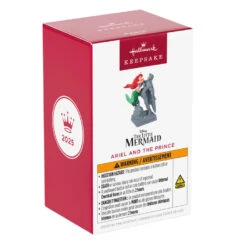 Hallmark Disney The Little Mermaid Ariel And The Prince Ornament With Sound -Hallmark Gift Shop Little Mermaid Ariel and Prince Keepsake Ornament 5QXD7222 08