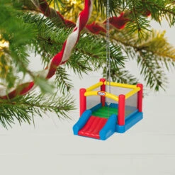 Hallmark Little Tikes® Jr. Jump 'n Slide Bouncer Ornament -Hallmark Gift Shop Little Tikes Bounce House Keepsake Ornament 1899QXI7359 02