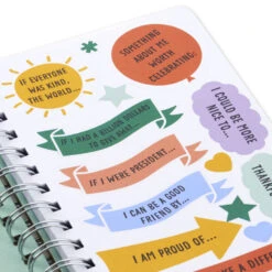 Hallmark Little World Changers™ The Power Of Being Me Prompted Journal With Stickers -Hallmark Gift Shop Little World Changers Being Me Sticker Prompt Journal 3HWJ2114 07