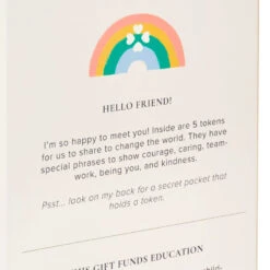 Hallmark Little World Changers™ And Kind Culture Co. The Doll Kind Light Skin Girl, 12" -Hallmark Gift Shop Little World Changers Light Skin Girl Doll With Tokens 1KID2085 08