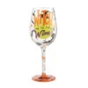 Enesco Lolita Witch Way To The Wine Glass, 15 Oz. -Hallmark Gift Shop Lolita Witch Way to the Wine Halloween Wine Glass 6012494 01