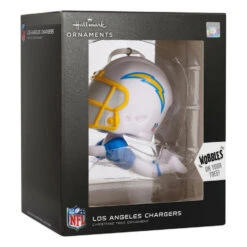 NFL Los Angeles Chargers Bouncing Buddy Hallmark Ornament -Hallmark Gift Shop Los Angeles Chargers Bobblehead Christmas Ornament 1OSL2405 04