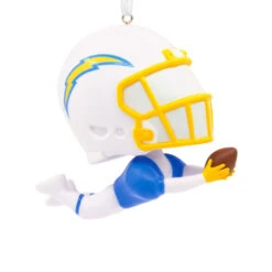 NFL Los Angeles Chargers Bouncing Buddy Hallmark Ornament -Hallmark Gift Shop Los Angeles Chargers Bobblehead Christmas Ornament 1OSL2405 05