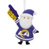 NFL Los Angeles Rams Santa Fan Hallmark Ornament -Hallmark Gift Shop Los Angeles Rams Santa Fan Christmas Ornament 1OSL2589 01