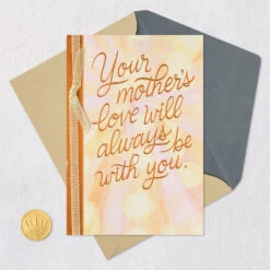 Hallmark Her Love Is Always With You Loss Of Mother Sympathy Card -Hallmark Gift Shop Loss of Mother Sympathy Card 699S8396 05