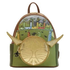 Loungefly Harry Potter Golden Snitch Mini Backpack