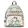 Loungefly Peanuts Snoopy And Woodstock Checkered Mini Backpack -Hallmark Gift Shop Loungefly Peanuts Snoopy Checkered Mini Backpack PNBK0025 01