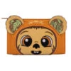Loungefly Star Wars Wicket Cosplay Flap Wallet -Hallmark Gift Shop Loungefly Star Wars Wicket Cosplay Flap Wallet STWA0171 01