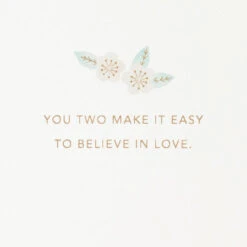 Hallmark Lovebirds On Flowering Branches Wedding Card -Hallmark Gift Shop Lovebirds on Flowering Branches Wedding Card 759LAD2965 02