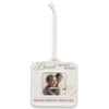 Loved Beyond Words Ceramic Frame Ornament, 4.5" -Hallmark Gift Shop Loved Beyond Words Ceramic Frame Ornament 502110 01