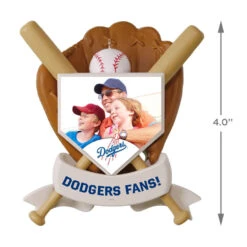 MLB Baseball Personalized Photo Ornament, Dodgers™ -Hallmark Gift Shop MLB Baseball Personalized Photo Ornament Dodgers 2499QHE1913B8 04