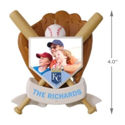 Hallmark MLB Kansas City Royals™ Baseball Personalized Ornament, Custom Photo And Text -Hallmark Gift Shop MLB Baseball Personalized Photo Ornament Royals 2499QHE1913B7 04