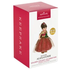 Hallmark Madame Alexander Golden Holiday Celebration Ornament -Hallmark Gift Shop Madame Alexander Doll Keepsake Ornament 1899QXR8087 04
