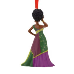Mahogany Black Fashion Woman Hallmark Ornament -Hallmark Gift Shop Mahogany Black Fashion Woman Christmas Ornament 1HAJ1974 06