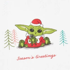 Hallmark Star Wars: The Mandalorian™ Grogu™ Frogs Boxed Christmas Cards, Pack Of 16 -Hallmark Gift Shop Mandalorian Grogu Frogs Boxed Christmas Cards 1XPX1291 05