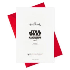 Hallmark Star Wars: The Mandalorian™ Grogu™ Frogs Boxed Christmas Cards, Pack Of 16 -Hallmark Gift Shop Mandalorian Grogu Frogs Boxed Christmas Cards 1XPX1291 07