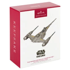 Hallmark Star Wars: The Mandalorian™ The Mandalorian's N-1 Starfighter™ Ornament -Hallmark Gift Shop Mandalorian Starfighter Keepsake Ornament 2999QXI7119 04