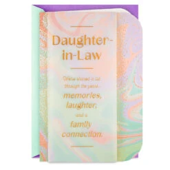 Hallmark We've Shared A Lot Birthday Card For Daughter-in-Law