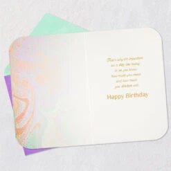 Hallmark We've Shared A Lot Birthday Card For Daughter-in-Law -Hallmark Gift Shop Marbleized Design Birthday Card for DaughterinLaw 659FBD4839 03