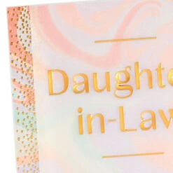 Hallmark We've Shared A Lot Birthday Card For Daughter-in-Law -Hallmark Gift Shop Marbleized Design Birthday Card for DaughterinLaw 659FBD4839 04