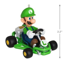 Hallmark Nintendo Mario Kart™ Luigi Ornament -Hallmark Gift Shop Mario Kart Luigi Keepsake Ornament 1899QXI6337 03