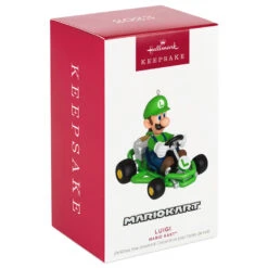 Hallmark Nintendo Mario Kart™ Luigi Ornament -Hallmark Gift Shop Mario Kart Luigi Keepsake Ornament 1899QXI6337 04