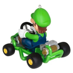 Hallmark Nintendo Mario Kart™ Luigi Ornament -Hallmark Gift Shop Mario Kart Luigi Keepsake Ornament 1899QXI6337 06