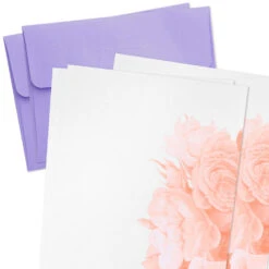 Hallmark Marjolein Bastin Butterfly And Blooms Stationery Set, 40 Sheets -Hallmark Gift Shop Marjolein Bastin Nature Boxed Stationery Set 3STN1145 03