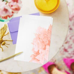 Hallmark Marjolein Bastin Butterfly And Blooms Stationery Set, 40 Sheets -Hallmark Gift Shop Marjolein Bastin Nature Boxed Stationery Set 3STN1145 05