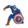 Marvel Avengers Captain America Hallmark Ornament -Hallmark Gift Shop Marvel Avengers Captain America Christmas Ornament 3HCM817 01