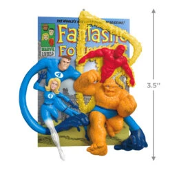 Hallmark Marvel Fantastic Four Ornament -Hallmark Gift Shop Marvel Fantastic Four Comic Book Keepsake Ornament 5QXI8592 04