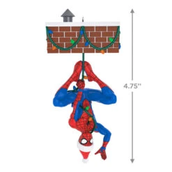 Hallmark Marvel Spider-Man Peekbuster Ornament With Motion-Activated Sound -Hallmark Gift Shop Marvel SpiderMan Peekbuster Keepsake Ornament 5QXI8642 04