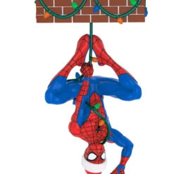 Hallmark Marvel Spider-Man Peekbuster Ornament With Motion-Activated Sound -Hallmark Gift Shop Marvel SpiderMan Peekbuster Keepsake Ornament 5QXI8642 06