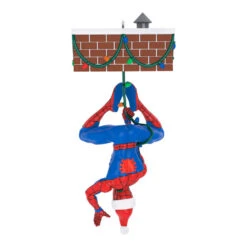 Hallmark Marvel Spider-Man Peekbuster Ornament With Motion-Activated Sound -Hallmark Gift Shop Marvel SpiderMan Peekbuster Keepsake Ornament 5QXI8642 07