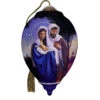 Ne'Qwa Art O Holy Night Mary, Joseph And Jesus Glass Christmas Ornament -Hallmark Gift Shop Mary Joseph and Baby Jesus Blown Glass Ornament 7251117 01