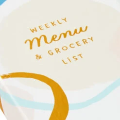 Hallmark Weekly Menu And Grocery List Memo Pad Set In Folio -Hallmark Gift Shop Menu and Shopping List Memo Pad Set in Folio 1HWJ3804 04