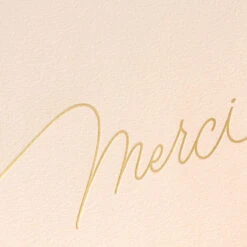 Hallmark Merci On Blush Boxed Blank Thank-You Notes, Pack Of 8 -Hallmark Gift Shop Merci on Blush Boxed Blank ThankYou Note Cards 3STY1001 03