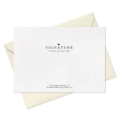 Hallmark Merci On Blush Boxed Blank Thank-You Notes, Pack Of 8 -Hallmark Gift Shop Merci on Blush Boxed Blank ThankYou Note Cards 3STY1001 05