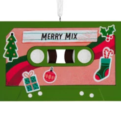 Merry Mixtape Hallmark Ornament -Hallmark Gift Shop Merry Mixtape Christmas Ornament 1HGO3615 06