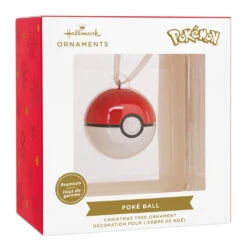 Pokémon Poké Ball Metal Hallmark Ornament -Hallmark Gift Shop Metal Pokmon Pok Ball Christmas Ornament 3HCM2296 08