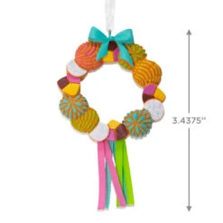 Vida Conchas Wreath Hallmark Ornament -Hallmark Gift Shop Mexican Conchas Christmas Ornament 1HAJ1980 03