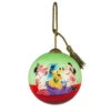 Disney Mickey And Friends Ne'Qwa Art® Hand-Painted Glass Hallmark Ornament -Hallmark Gift Shop Mickey Minnie NeQwa Art Glass Christmas Ornament 3HCM4979 01