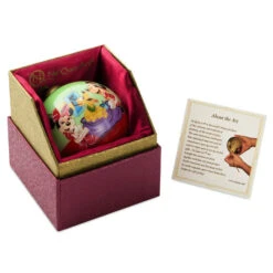 Disney Mickey And Friends Ne'Qwa Art® Hand-Painted Glass Hallmark Ornament -Hallmark Gift Shop Mickey Minnie NeQwa Art Glass Christmas Ornament 3HCM4979 10