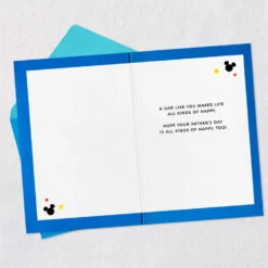 Hallmark Disney Mickey Mouse Best Dad Ever Musical Father's Day Card -Hallmark Gift Shop Mickey Mouse Dad Fathers Day Card With Music 899FFF1042 03