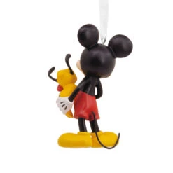 Disney Mickey Mouse Holding Puppy Hallmark Ornament -Hallmark Gift Shop Mickey Mouse Holding Puppy Christmas Ornament 3HCM3402 07