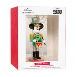 Disney Mickey Mouse Nutcracker Hallmark Ornament -Hallmark Gift Shop Mickey Mouse Nutcracker Christmas Ornament 3HCM4687