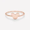 Pura Vida Delicate Mickey Mouse Rose Gold Ring, Size 6 -Hallmark Gift Shop Mickey Mouse Rose Gold Ring 1010JERG1202RGOL6 01