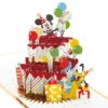Hallmark Disney Mickey Mouse Cake 3D Pop-Up Birthday Card -Hallmark Gift Shop Mickey Mouse and Pluto Cake 3D PopUp Birthday Card 1499LAD2724 03