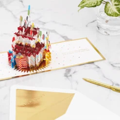 Hallmark Disney Mickey Mouse Cake 3D Pop-Up Birthday Card -Hallmark Gift Shop Mickey Mouse and Pluto Cake 3D PopUp Birthday Card 1499LAD2724 06