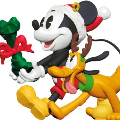 Hallmark Disney Mickey And Friends Bone-afide Besties Ornament -Hallmark Gift Shop Mickey With Bone for Pluto Keepsake Ornament 5QXD7182 06
